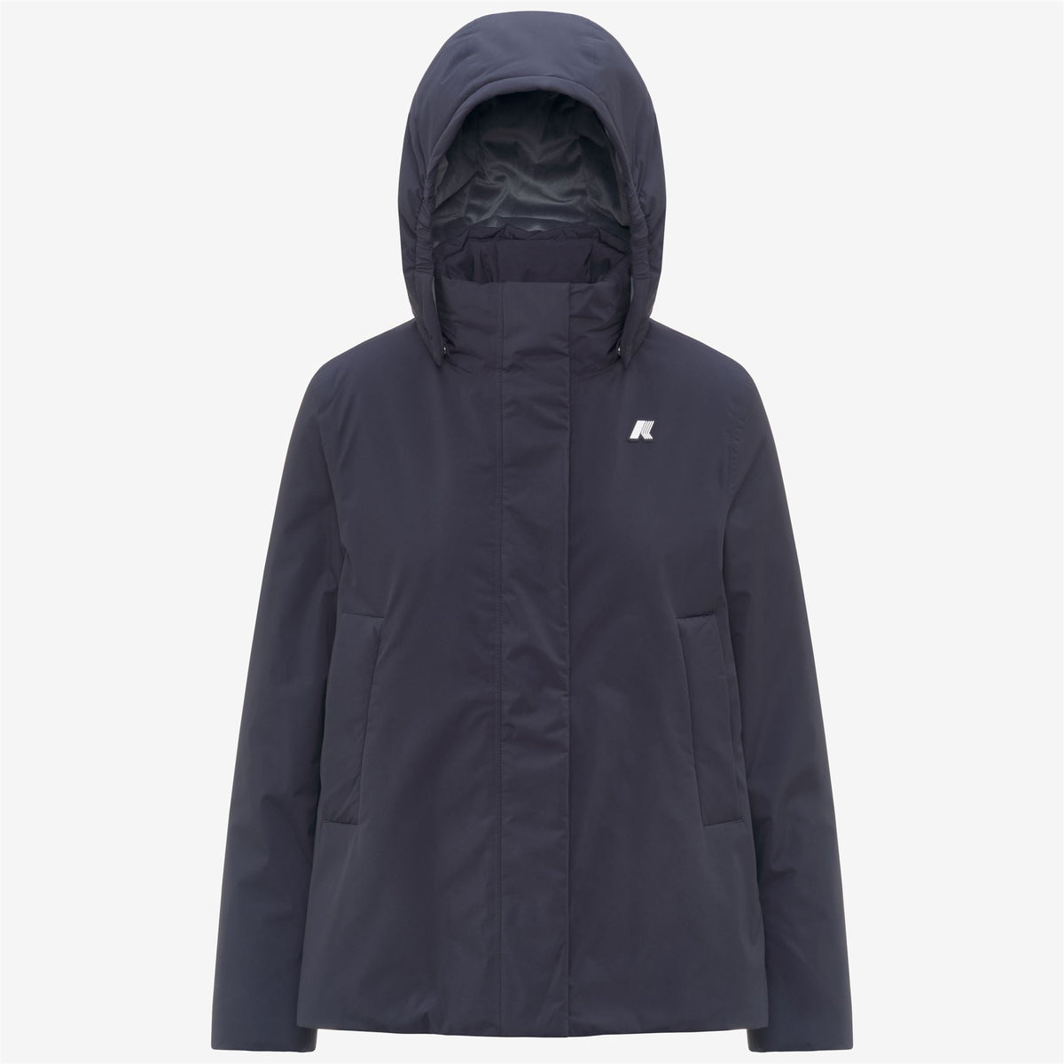 K-WAY Giubbotto donna cappuccio staccabile MARLETTE SOFT MARMOTTA