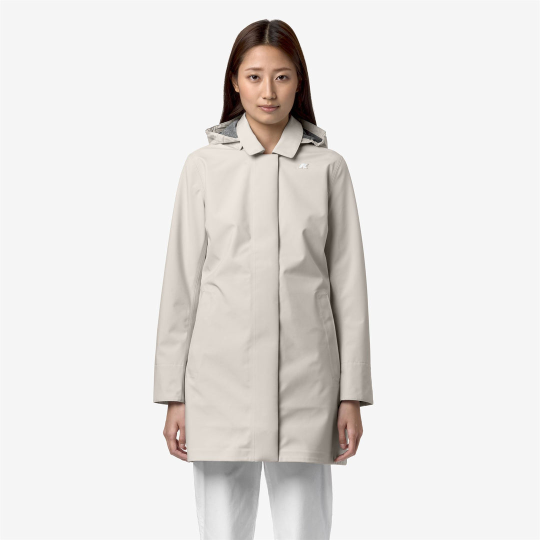 K-WAY Trench tecnico impermeabile elasticizzato MATHY BONDED JERSEY