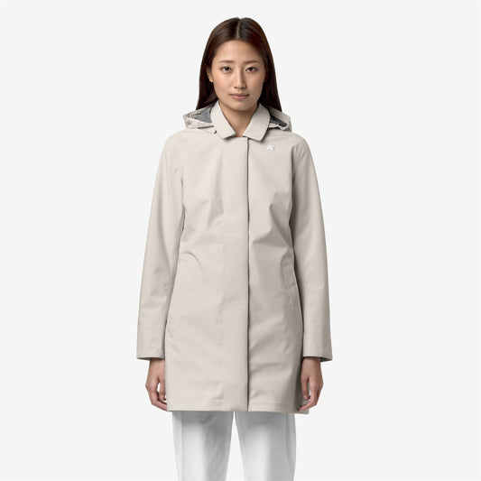 K-WAY Trench tecnico impermeabile elasticizzato MATHY BONDED JERSEY