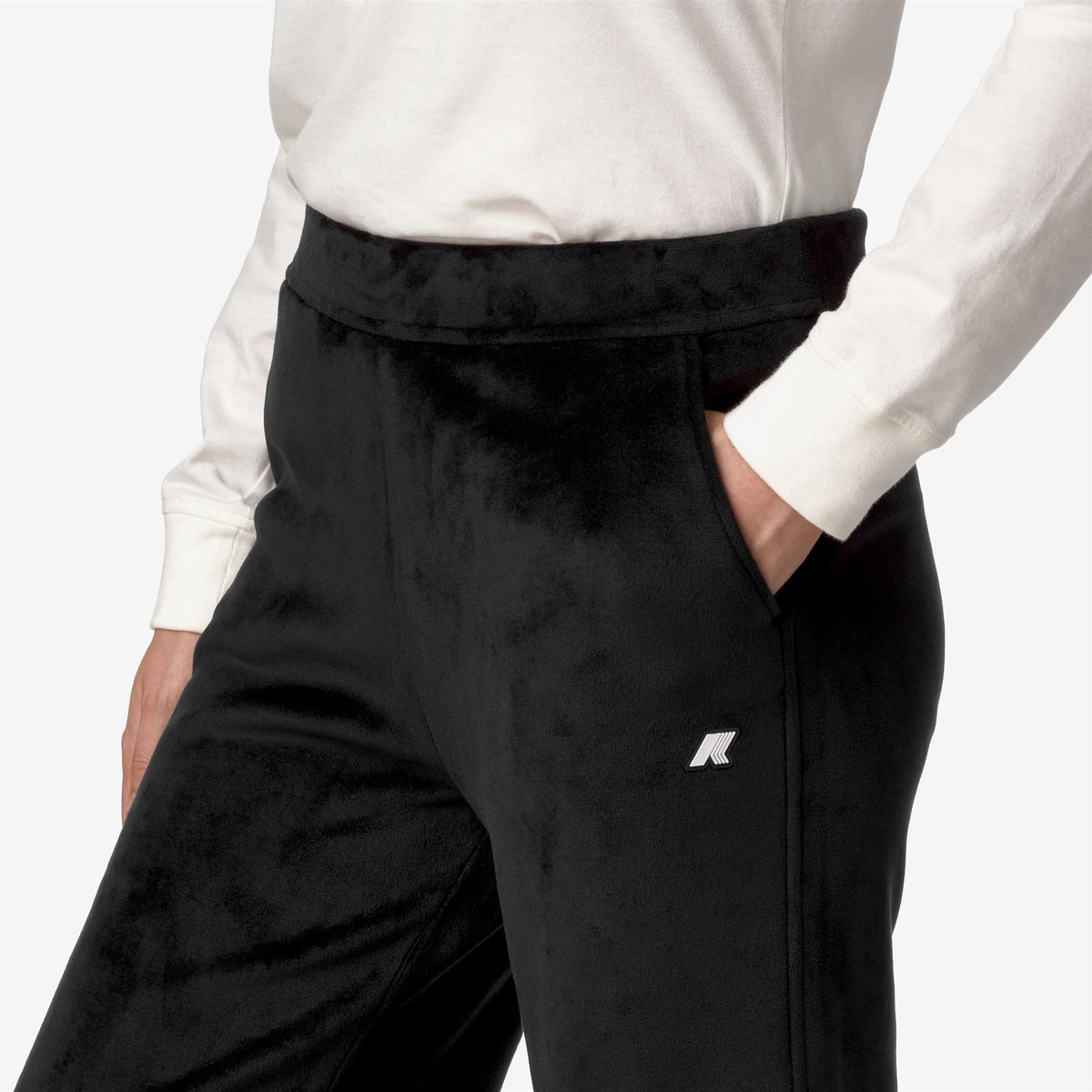 K-WAY Pantaloni da donna JENNY VELOUR POLAR