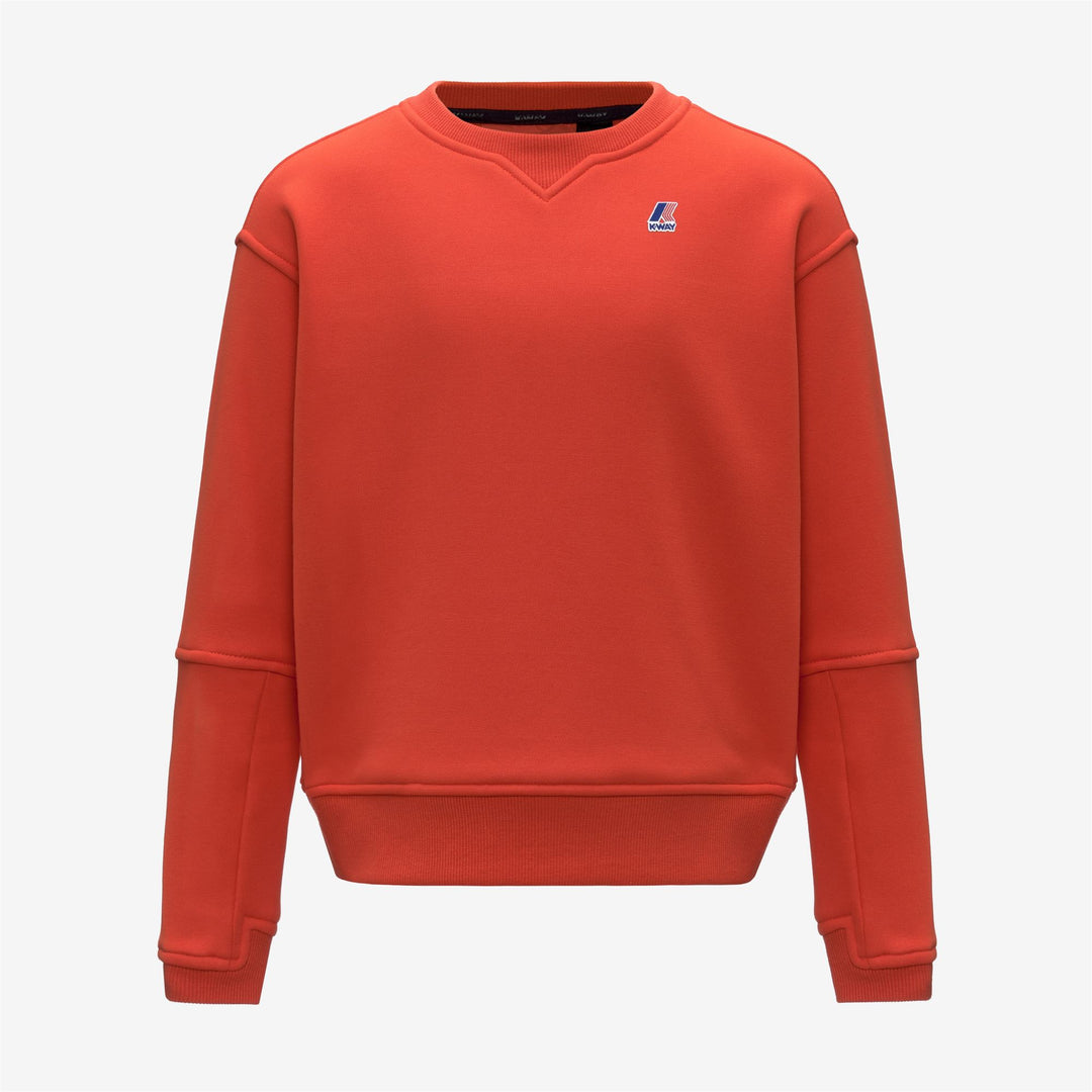 K-WAY Felpa girocollo unisex in tessuto tecnico NAEL BRUSHED PC