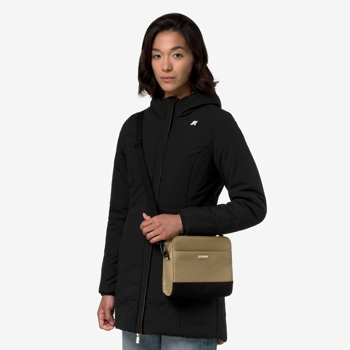 K-WAY Borsa tracolla in nylon MARYBELL