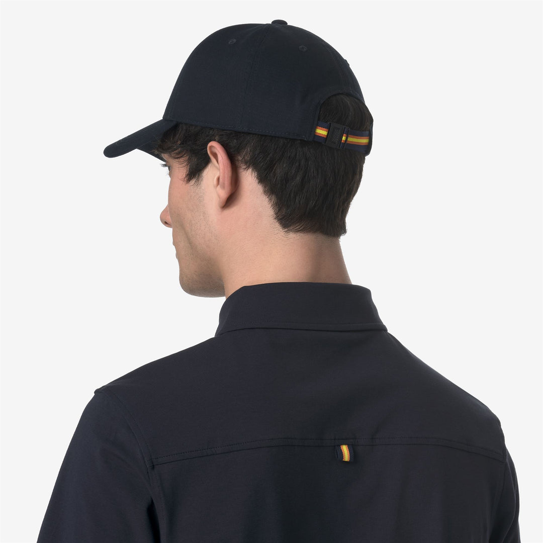 K-WAY Cappello da baseball ROB LETTERING in cotone con visiera