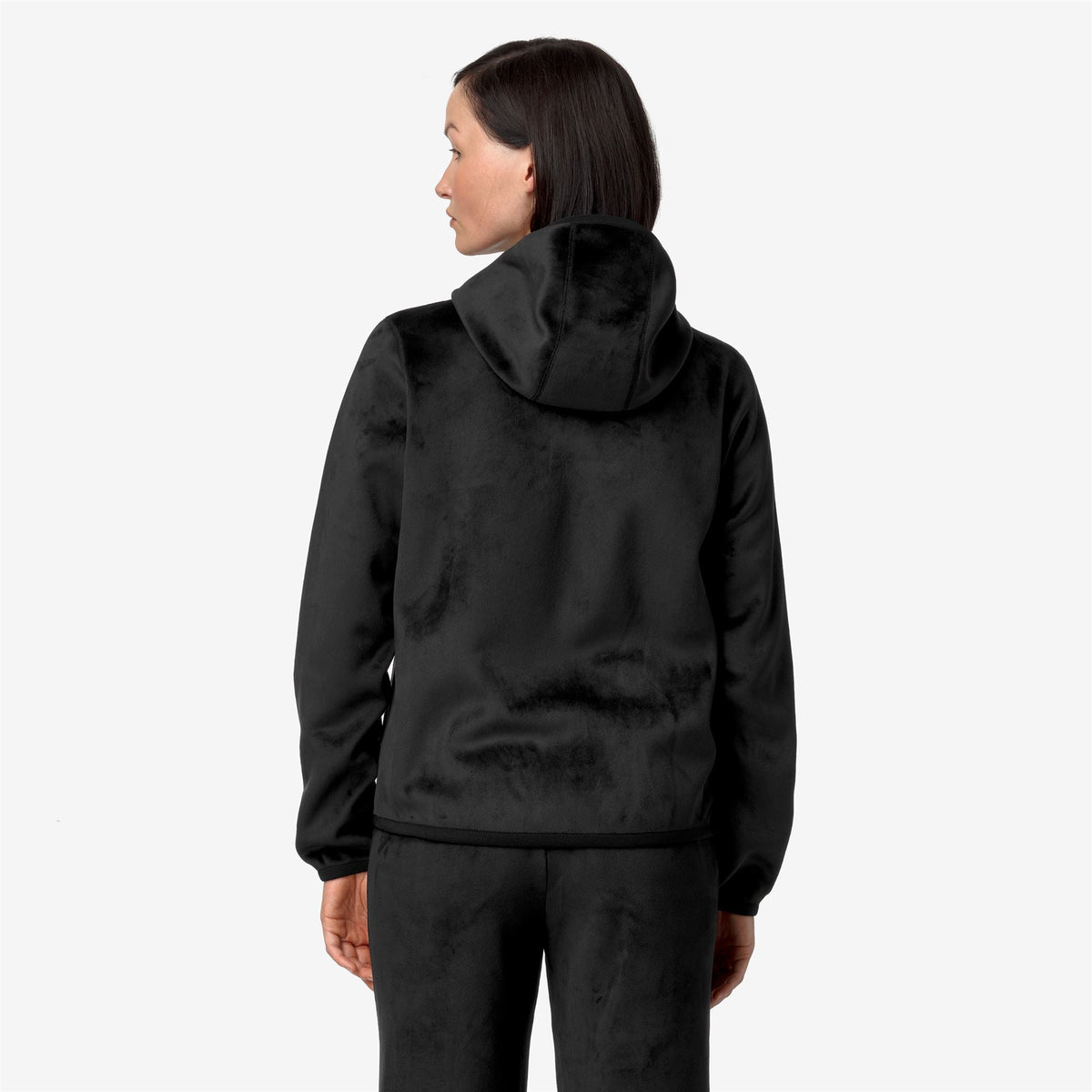 K-WAY Felpa reversibile in pile LILY VELOUR POLAR DOUBLE