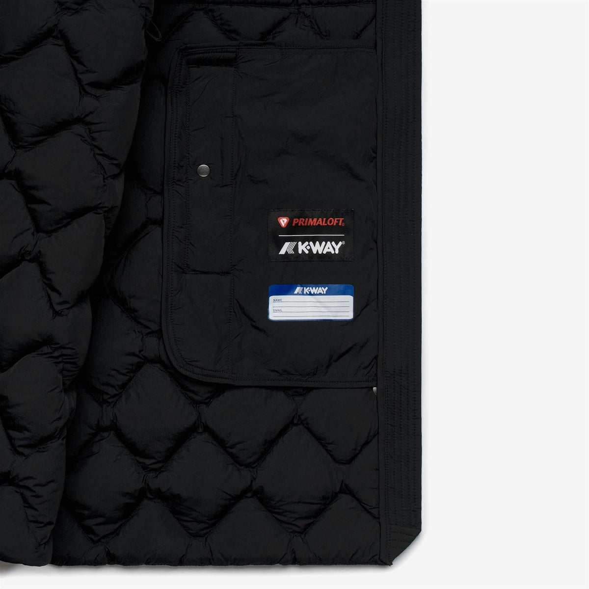 K-WAY Giubbotto bitessuto SIPHELLE HIBRID WARM SHELL