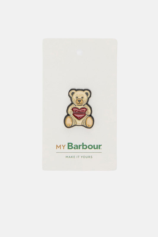 BARBOUR Spilla a forma di orsetto