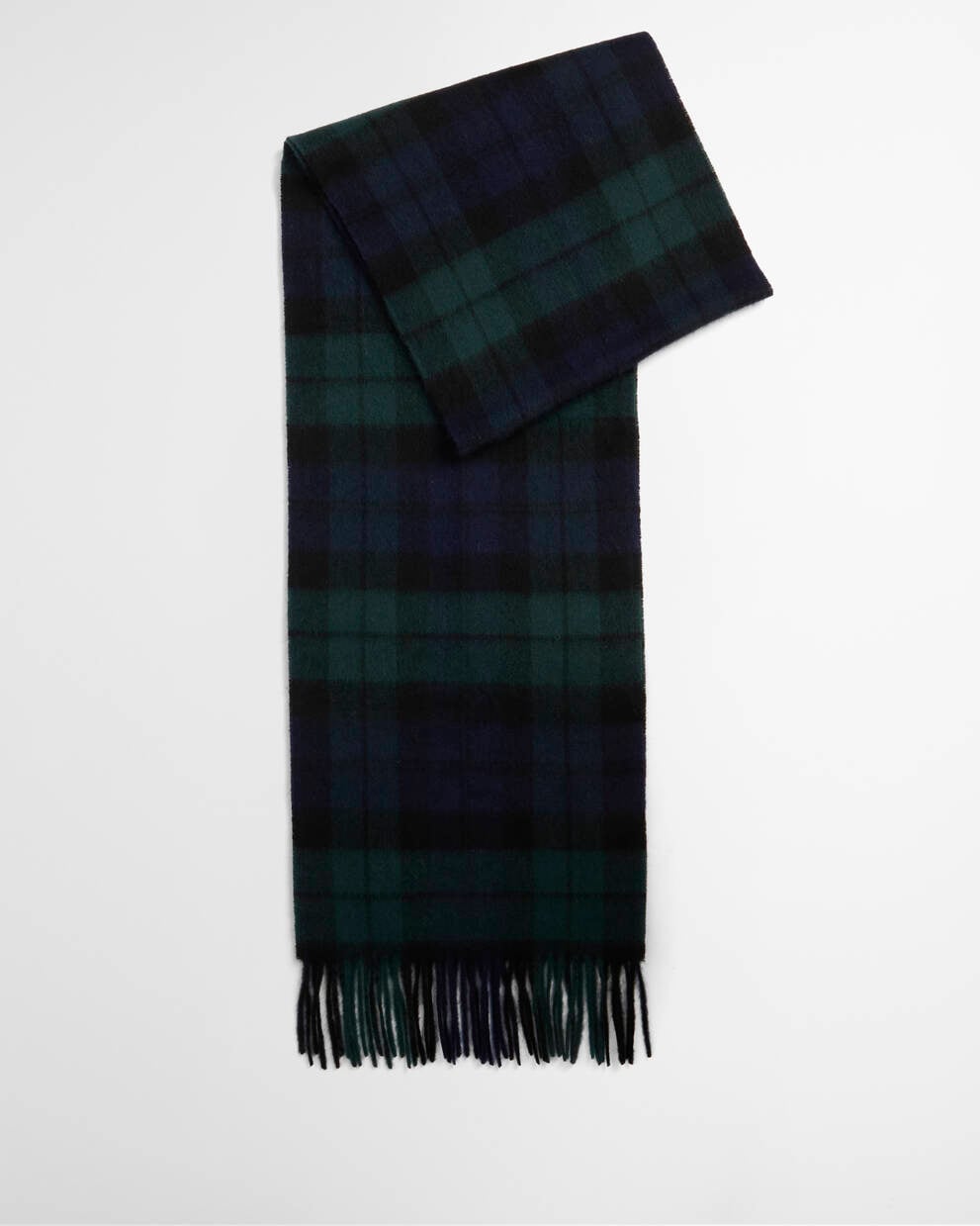 BARBOUR Sciarpa misto cashmere NEW CHECK TARTAN