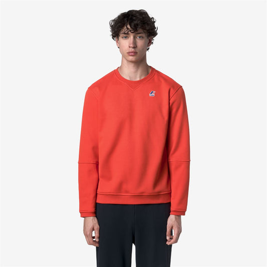 K-WAY Felpa girocollo unisex in tessuto tecnico NAEL BRUSHED PC