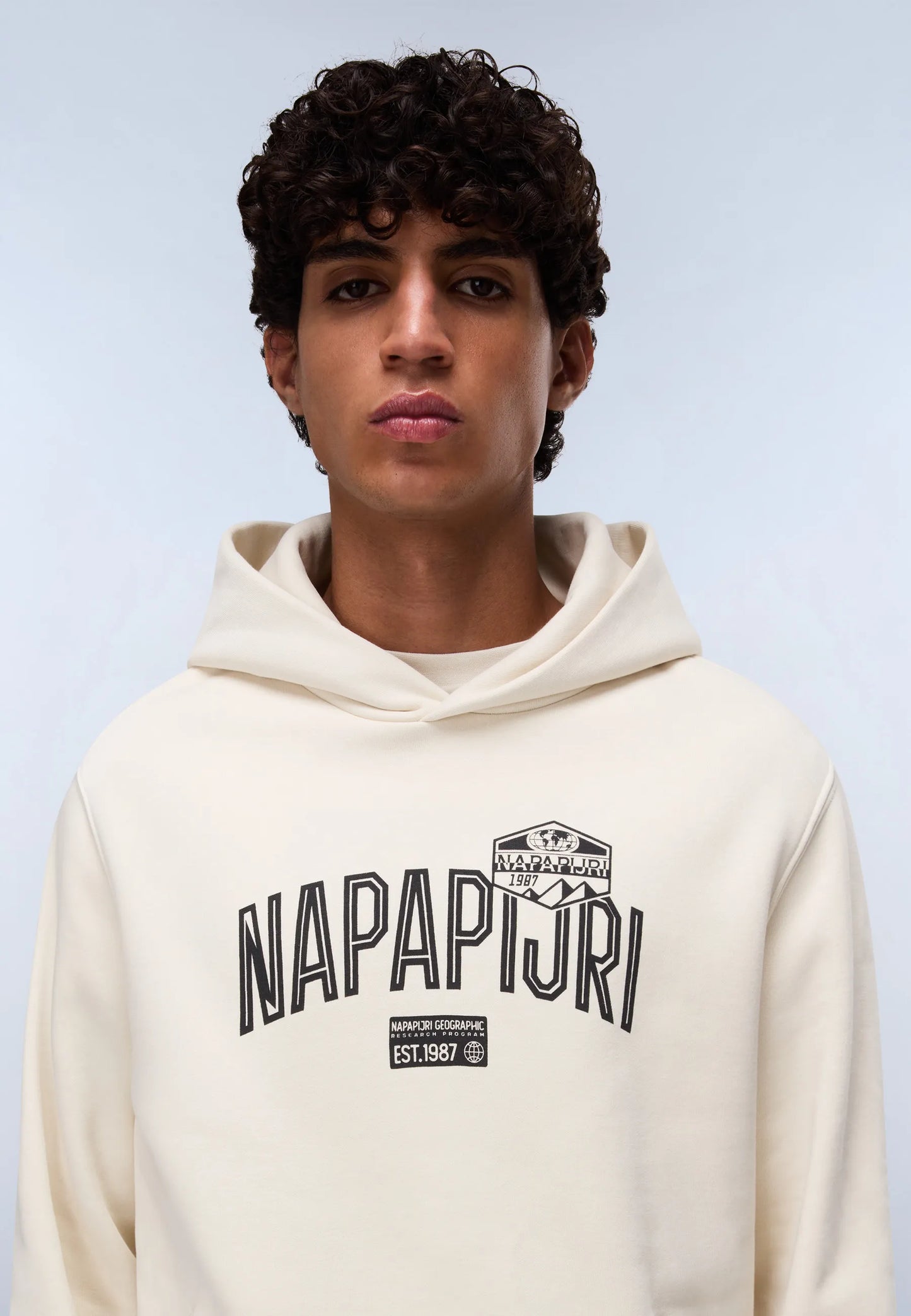 NAPAPIJRI Felpa con cappuccio e logo frontale B-FUNES H