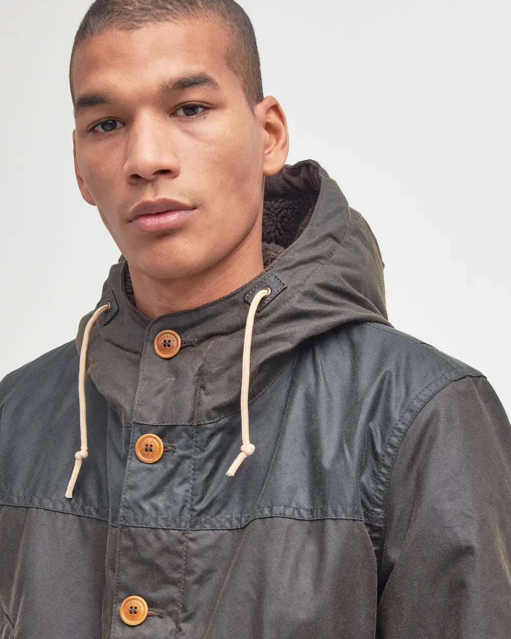 Barbour giaccone in cotone cerato Game Parka
