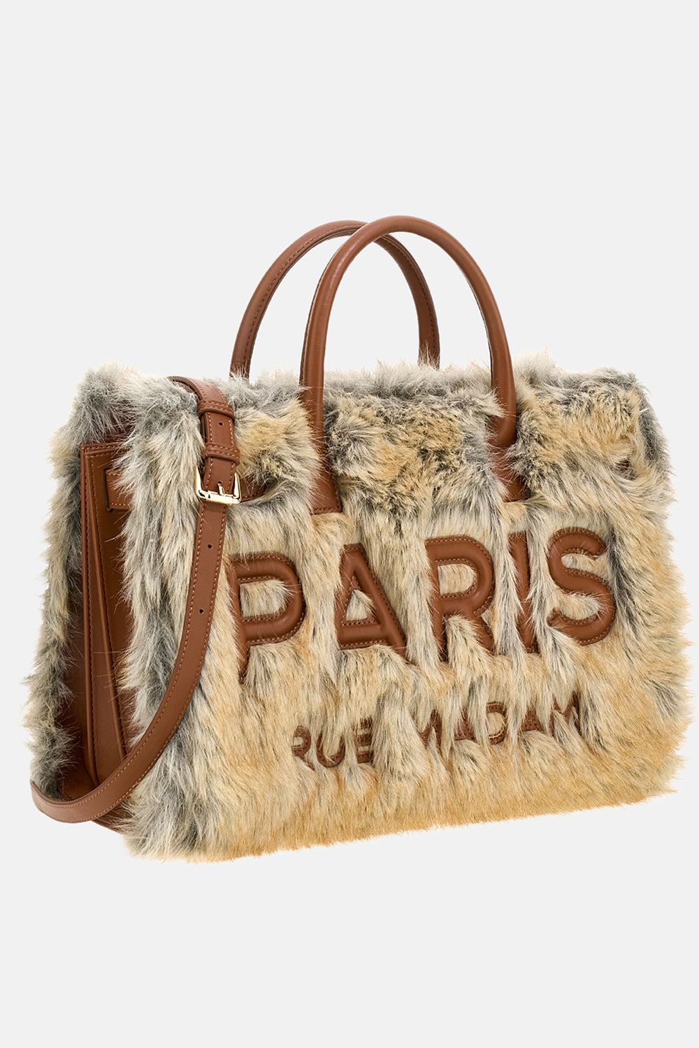 RUE MADAM PARIS Borsa ASPEN TOTE AMBER FOX