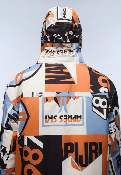 NAPAPIJRI Giubbotto anorak RF NEXT AOP