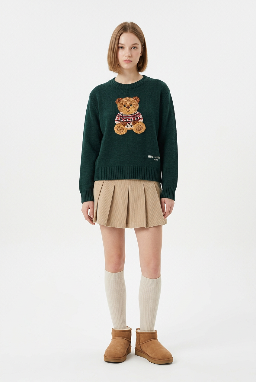 RUE MADAM PARIS Maglia girocollo MARVIN LOVE JUMPER