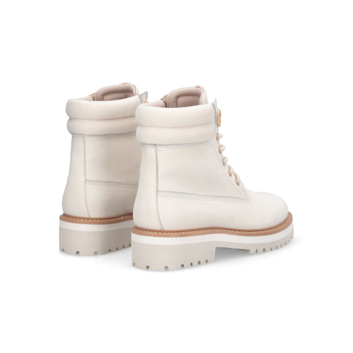 LIU JO Stivale Anfibio TAMMY 01 ANKLE BOOT NUBUCK MILK