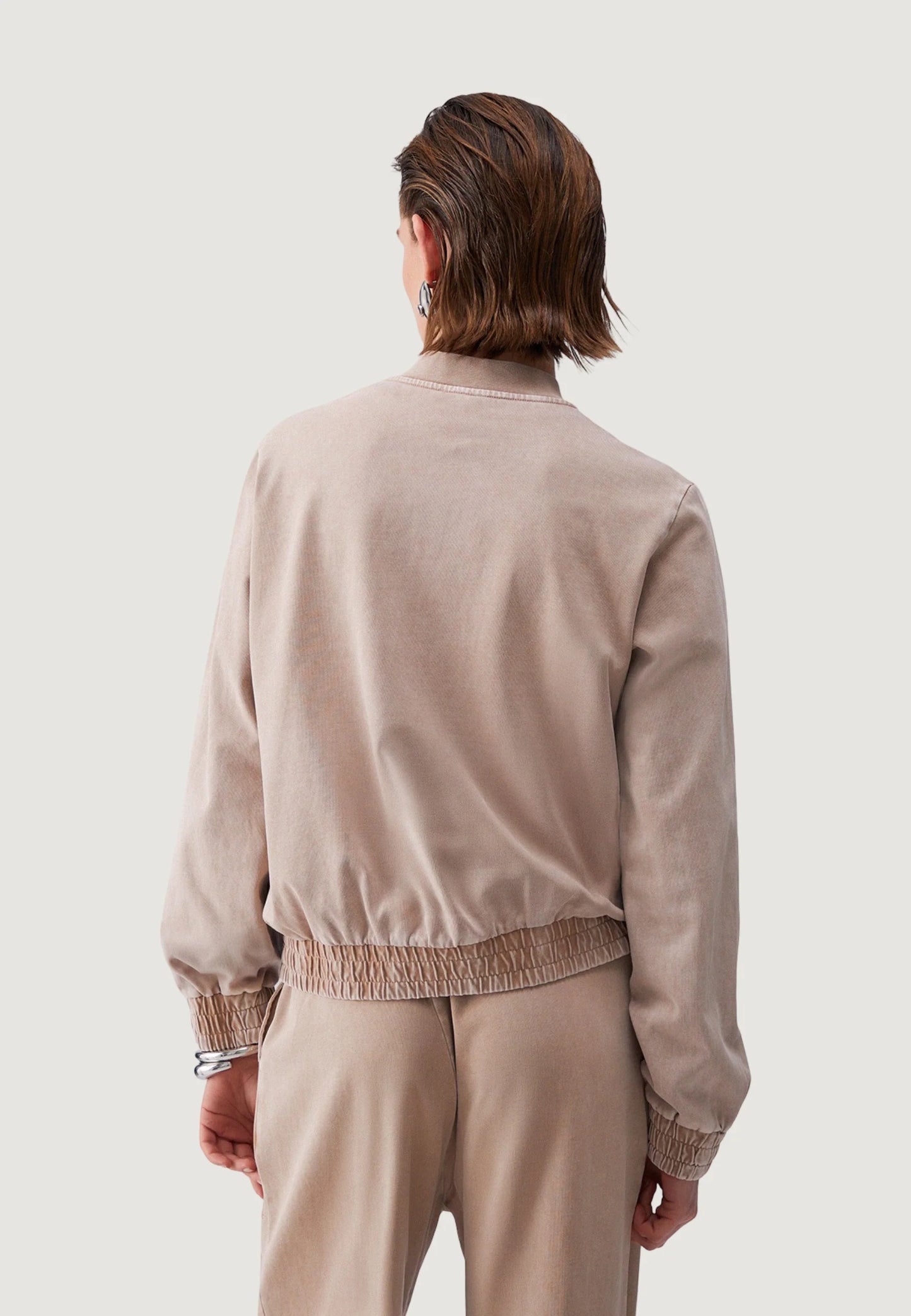 LIU-JO Felpa bomber con strass