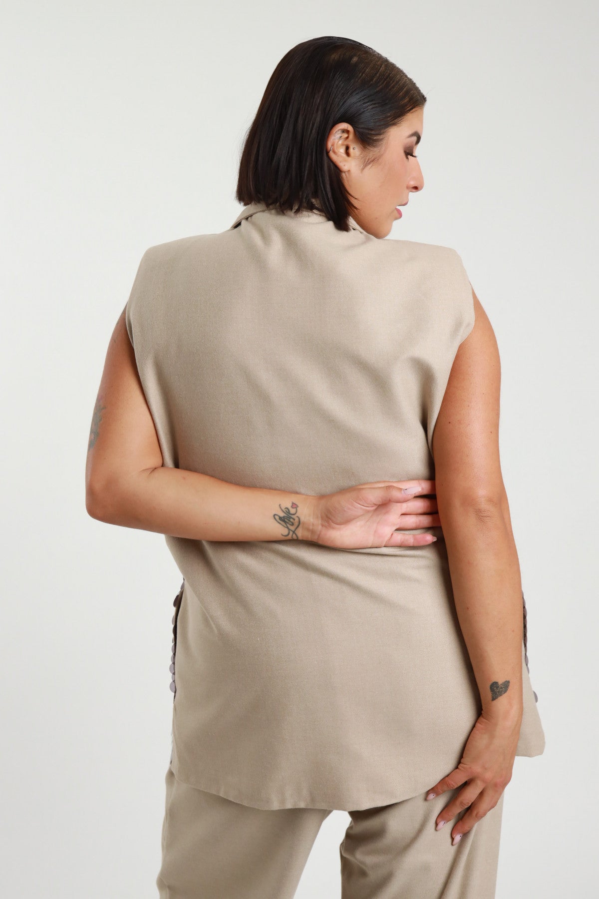 Susy Star - Gilet Over Paillettes