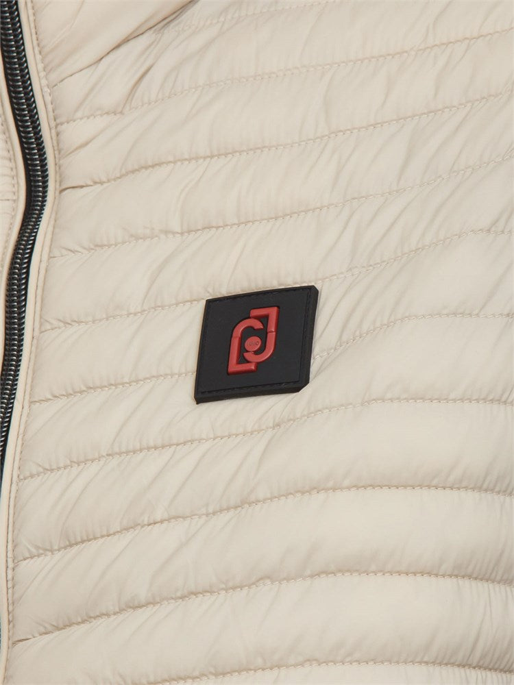 LIU JO Giubbotto smanicato con cappuccio trapuntato 100gr