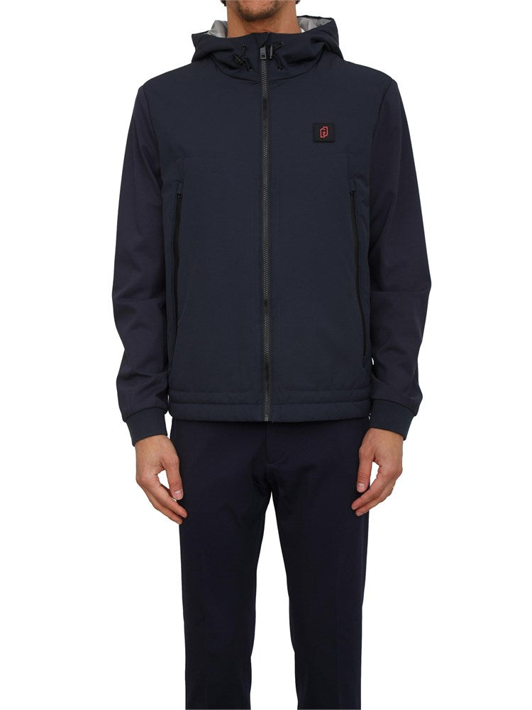 LIU JO Giubbotto primaverile in softshell e jersey