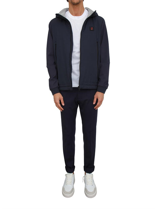 LIU JO Giubbotto primaverile in softshell e jersey