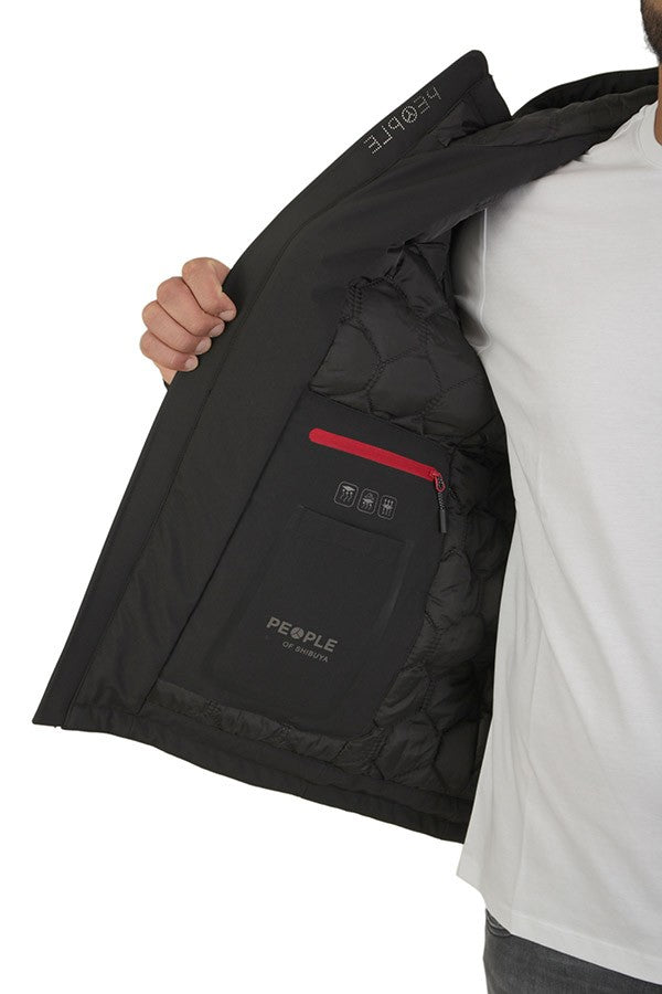 PEOPLE OF SHIBUYA Giubbotto in softshell con cappuccio