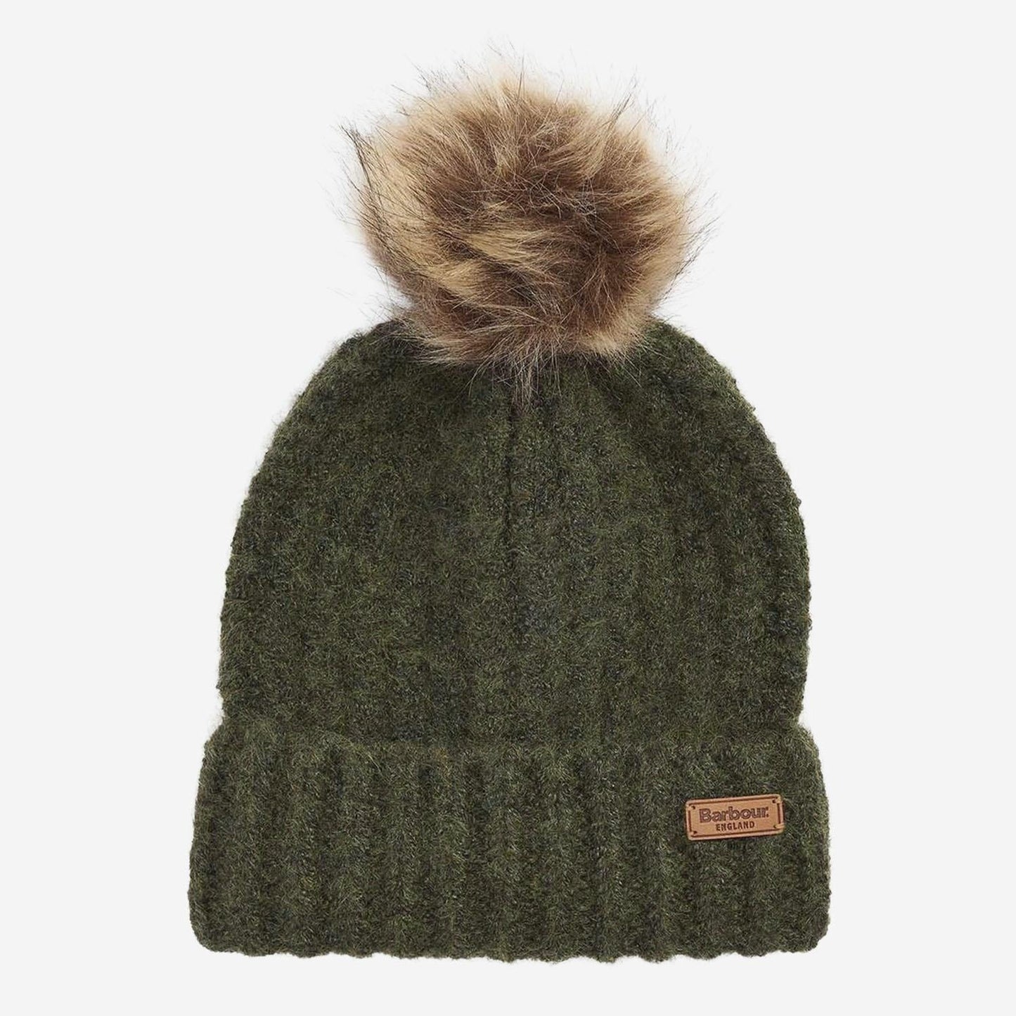 BARBOUR Giftbox Set sciarpa e cappello in bouclè SALTBURN BEANIE & TARTAN SCARF
