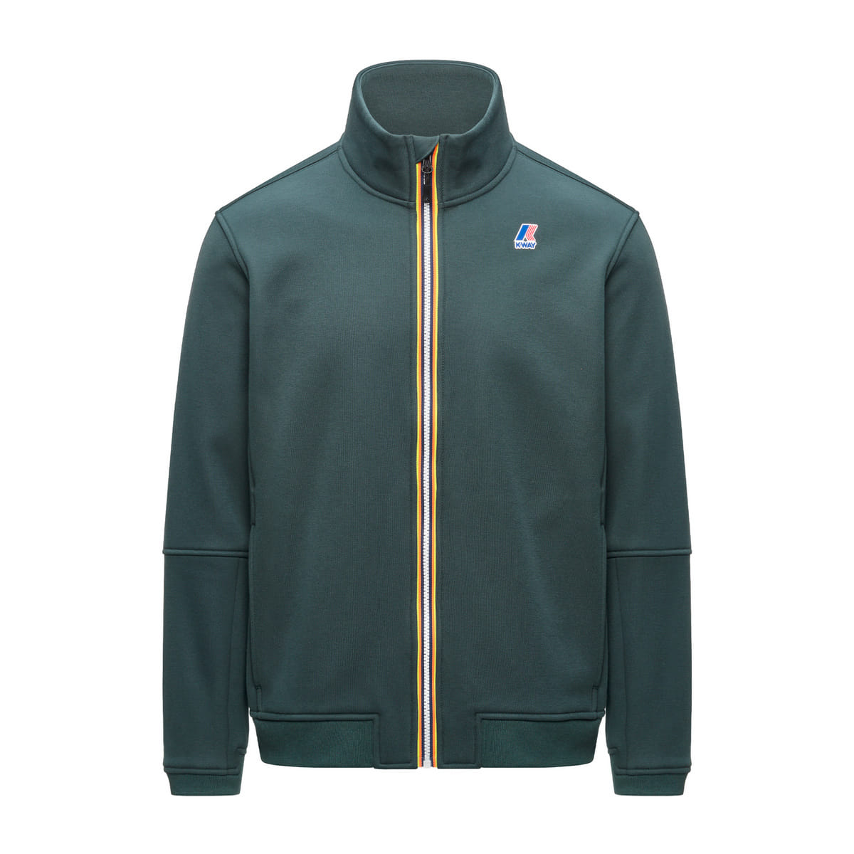 K-WAY Felpa invernale unisex con zip PEPIN BRUSHED PC