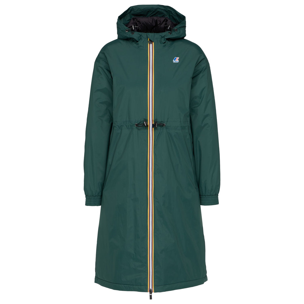 K-WAY Giubbotto lungo in nylon ripstop LE VRAI 4.0 DELIA WARM