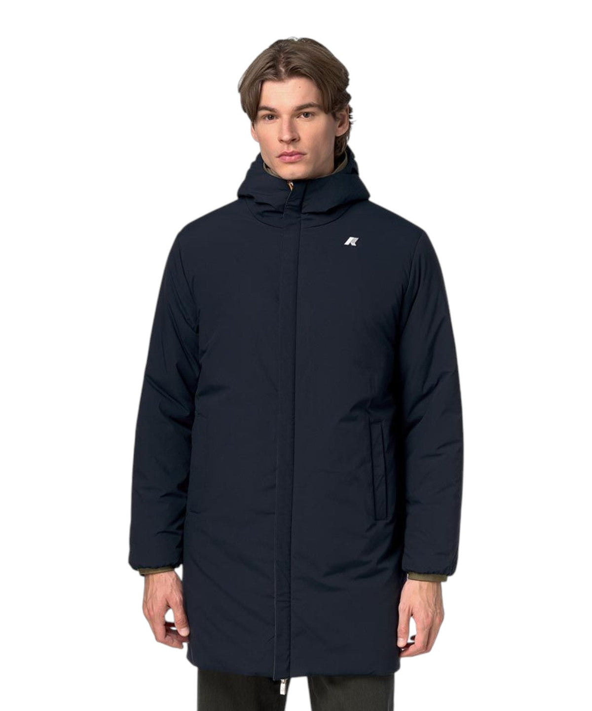 K-WAY Giubbotto mezza lunghezza reversibile JACOB ST WARM DOUBLE