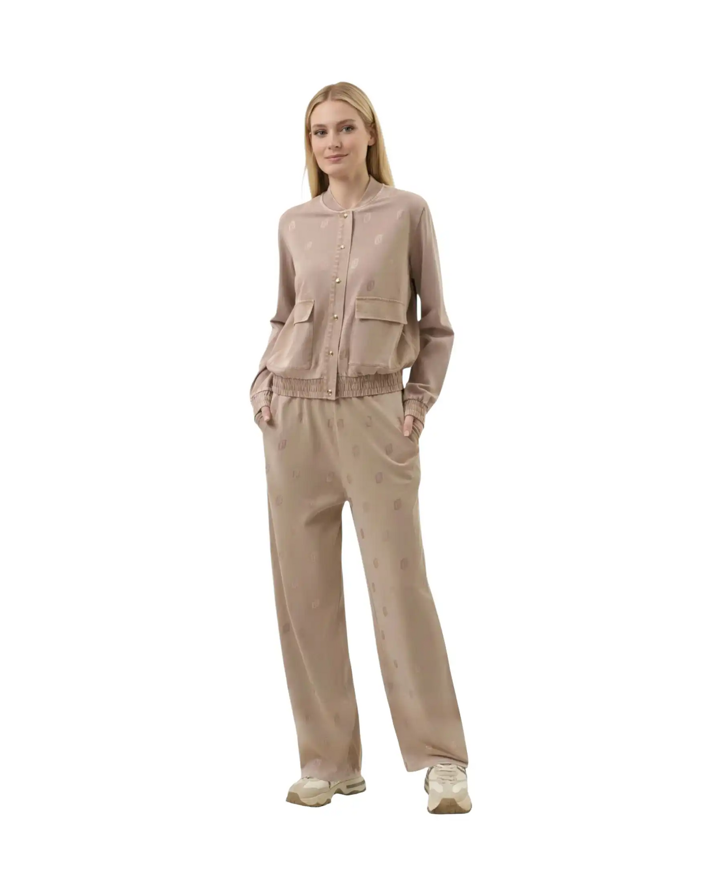 LIU-JO Felpa bomber con strass