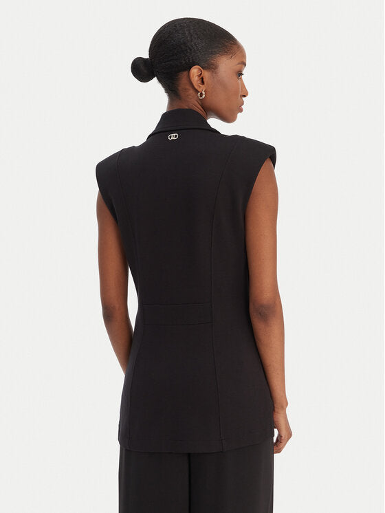 LIU JO Gilet in punto milano doppiopetto