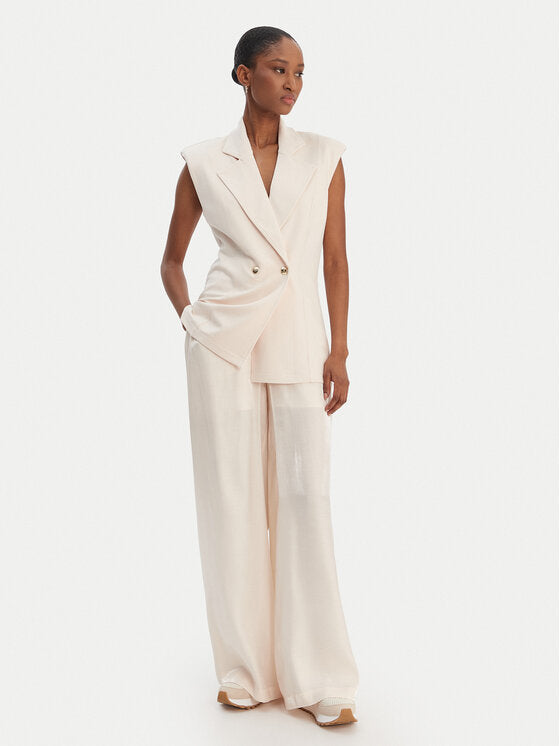 LIU JO Gilet in punto milano doppiopetto