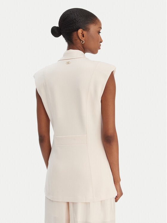 LIU JO Gilet in punto milano doppiopetto