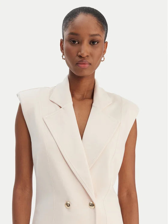 LIU-JO Gilet jersey doppio petto