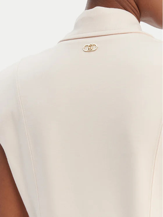 LIU-JO Gilet jersey doppio petto