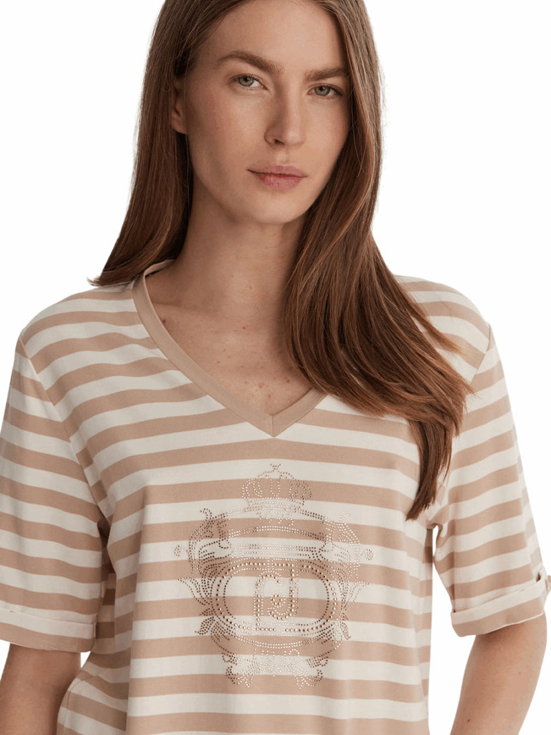 LIU-JO T-shirt a righe