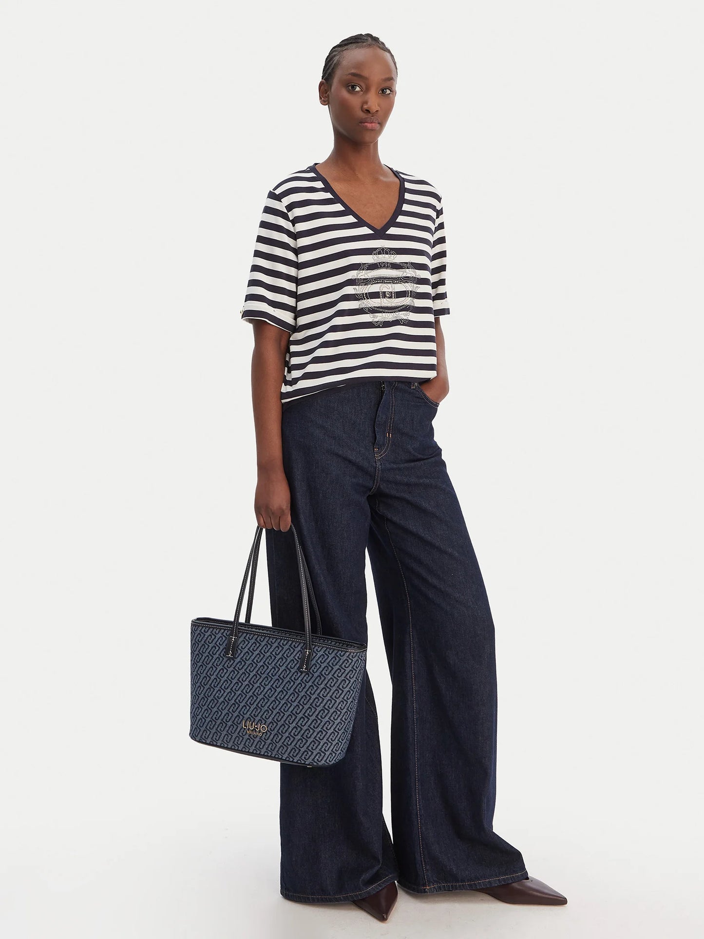 LIU-JO T-shirt a righe