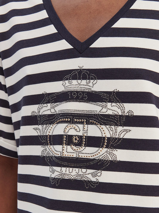 LIU-JO T-shirt a righe