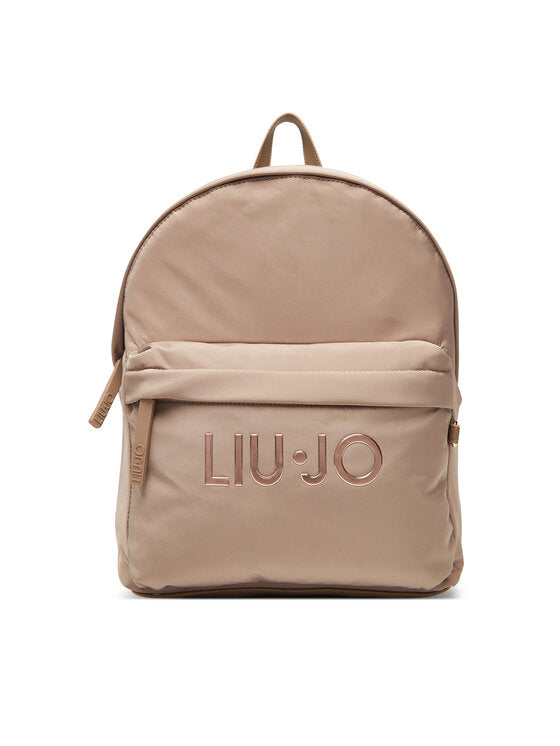 LIU JO Zaino in nylon con logo metallico TF5084