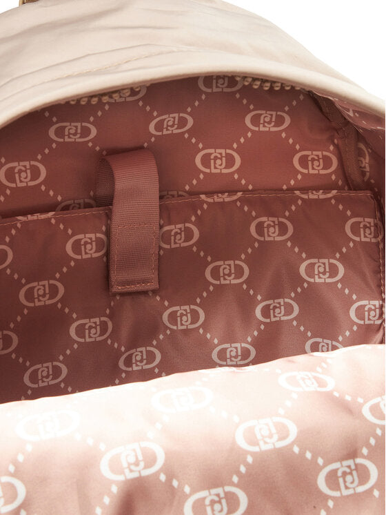 LIU JO Zaino in nylon con logo metallico TF5084