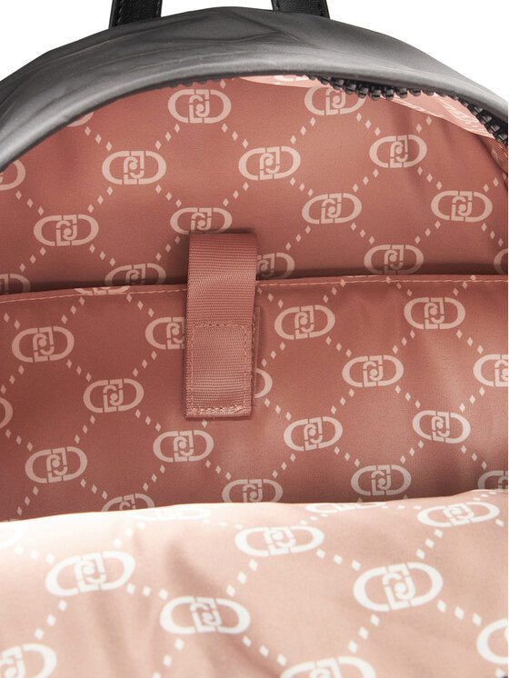 LIU JO Zaino in nylon con logo metallico TF5084