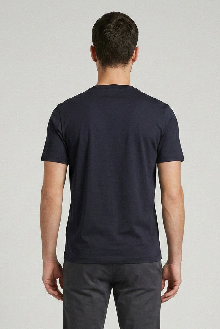 MARKUP T-shirt girocollo uomo basic cotone mercerizzato