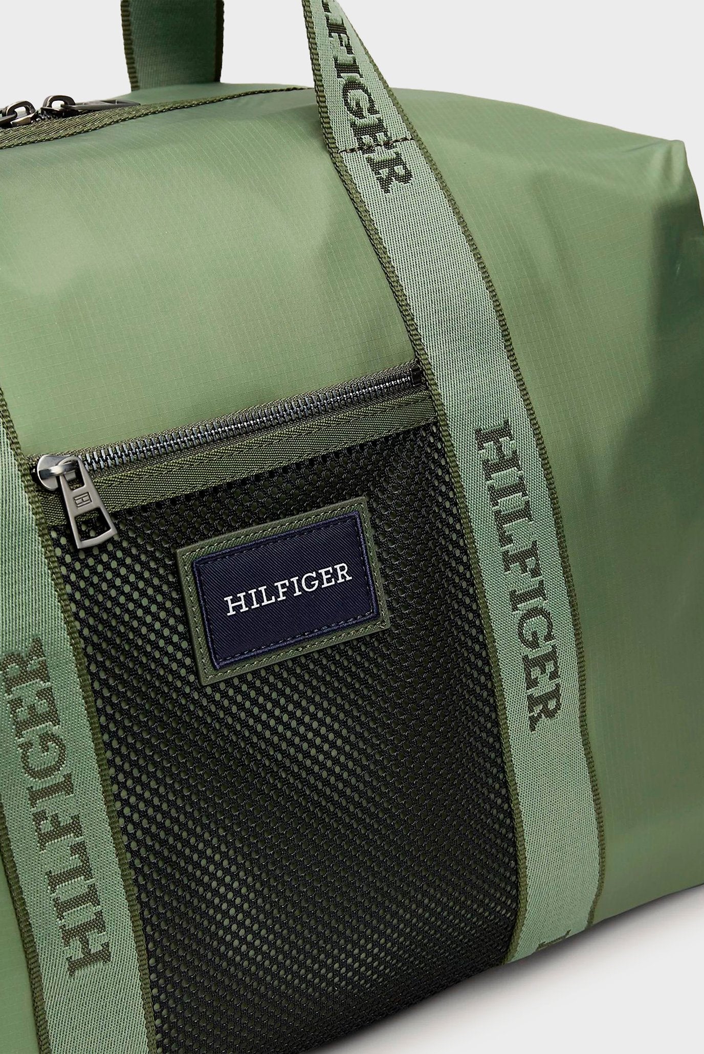 TOMMY HILFIGER Borsone da viaggio verde TH SUMMER DUFFLE