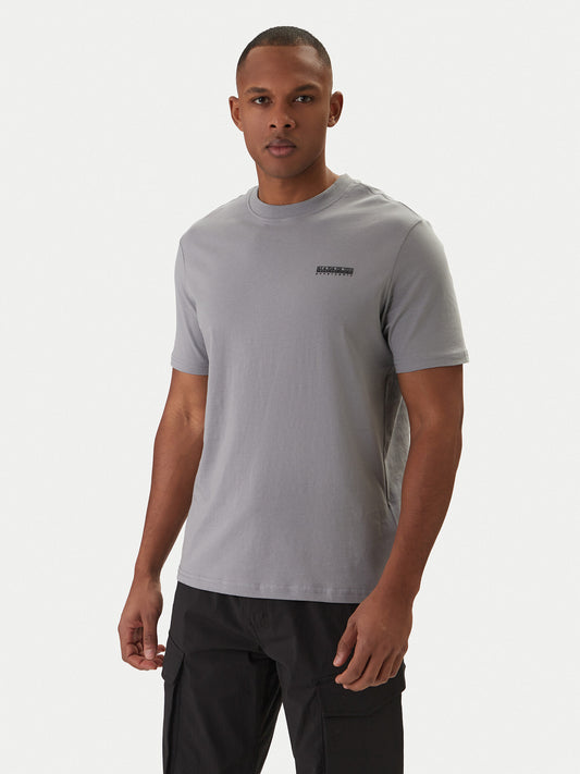 NAPAPIJRI T-Shirt girocollo con logo S-SMALL BOX SS