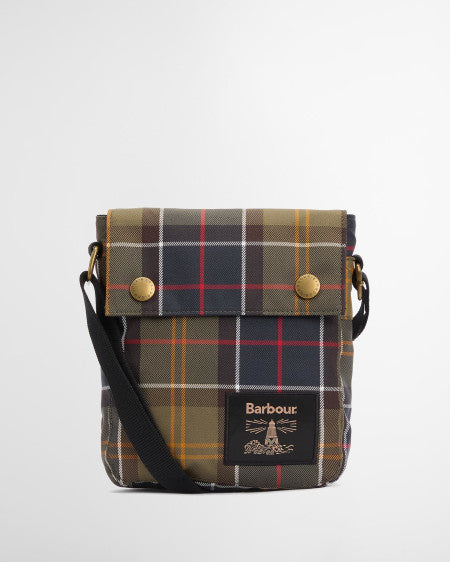 BARBOUR Borsa a tracolla in tartan Torridon