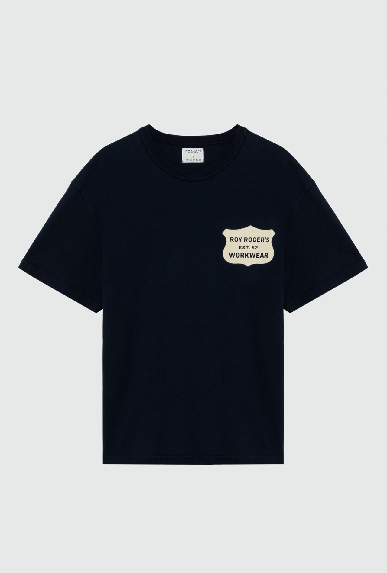 ROY ROGER'S T-Shirt girocollo in jersey con stampa CALL NOW