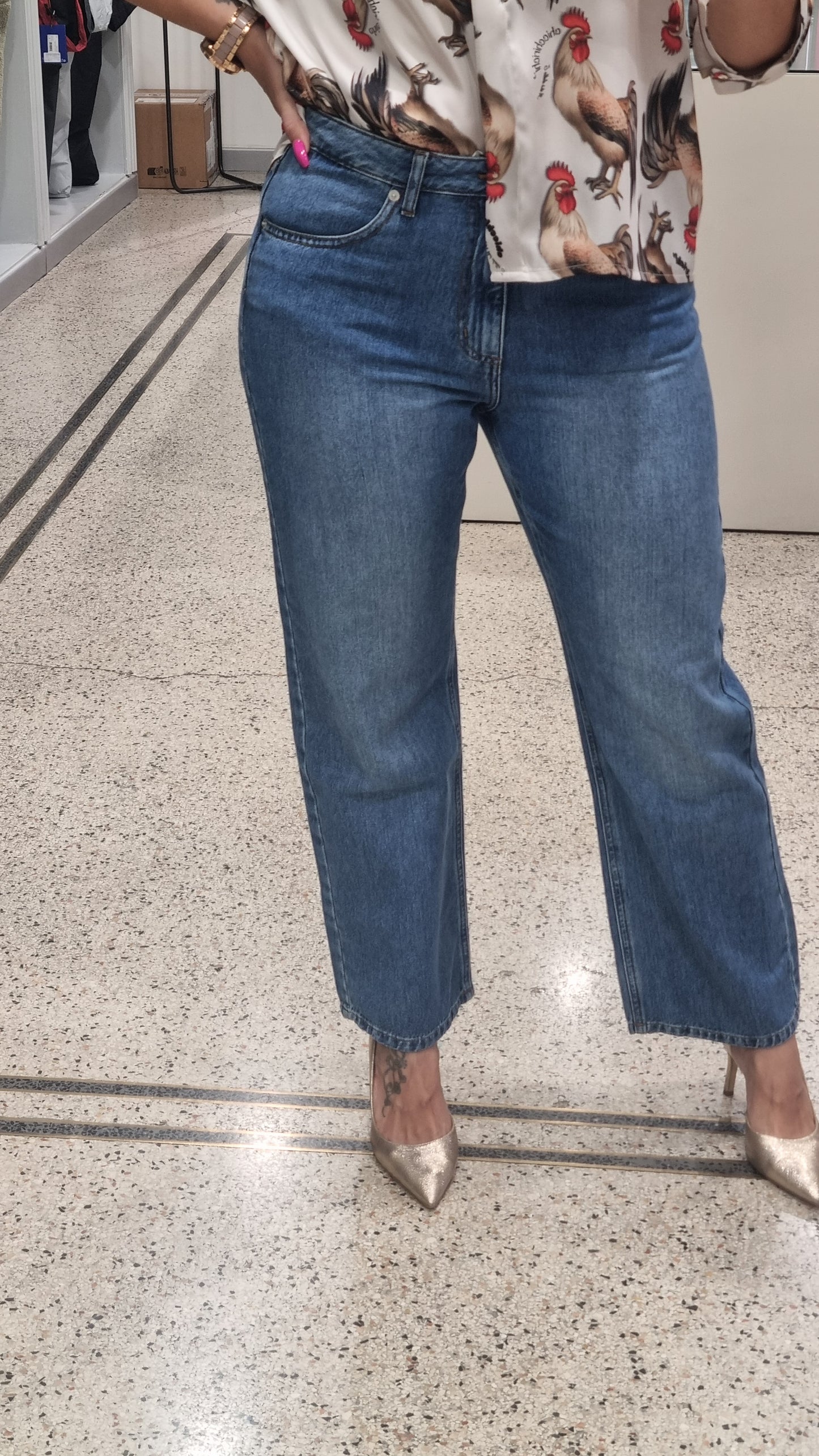 MARKUP Jeans gamba dritta