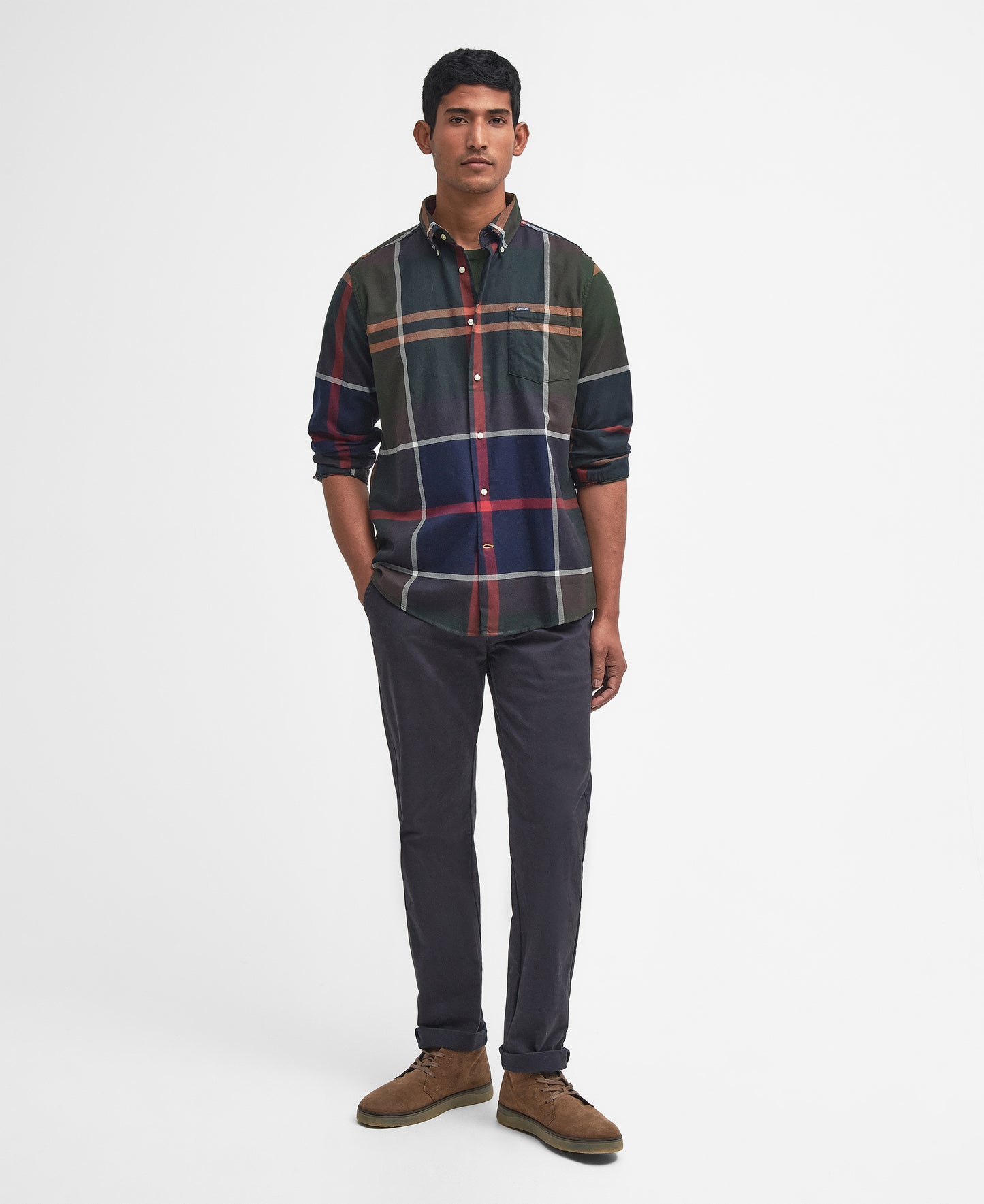 Camicia Barbour uomo dunoon