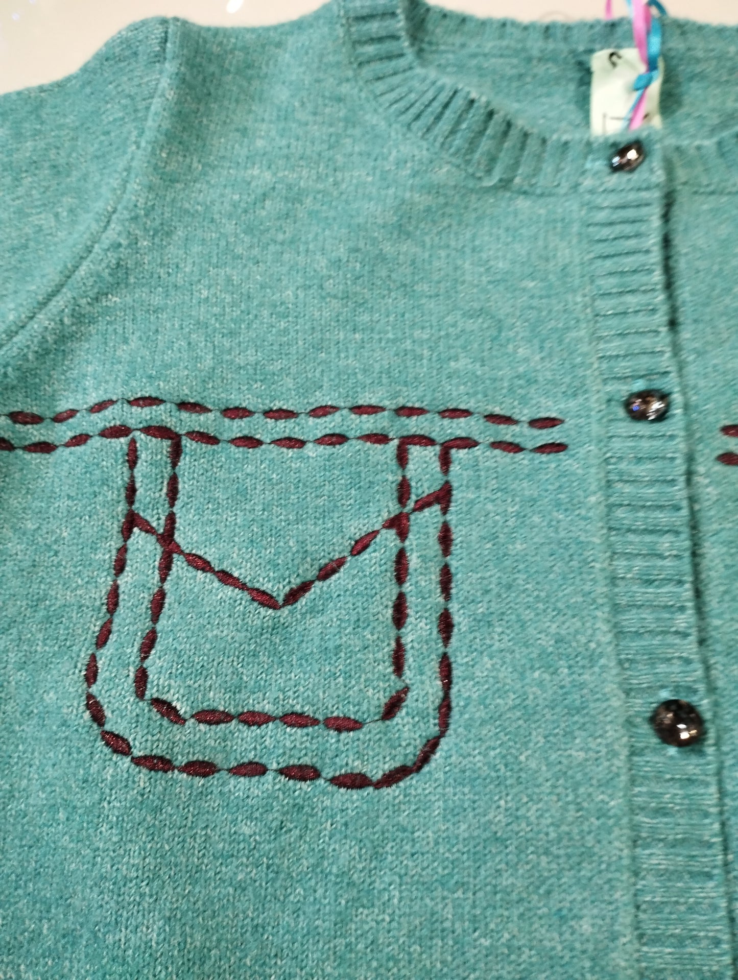 IL THE DELLE 5 Cardigan con tasche ricamate SERJEY