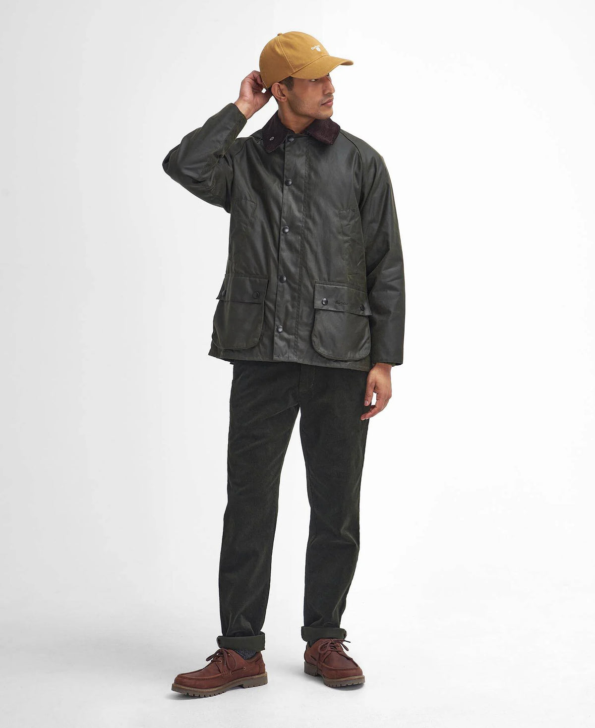 BARBOUR Giubbotto cerato BEDALE