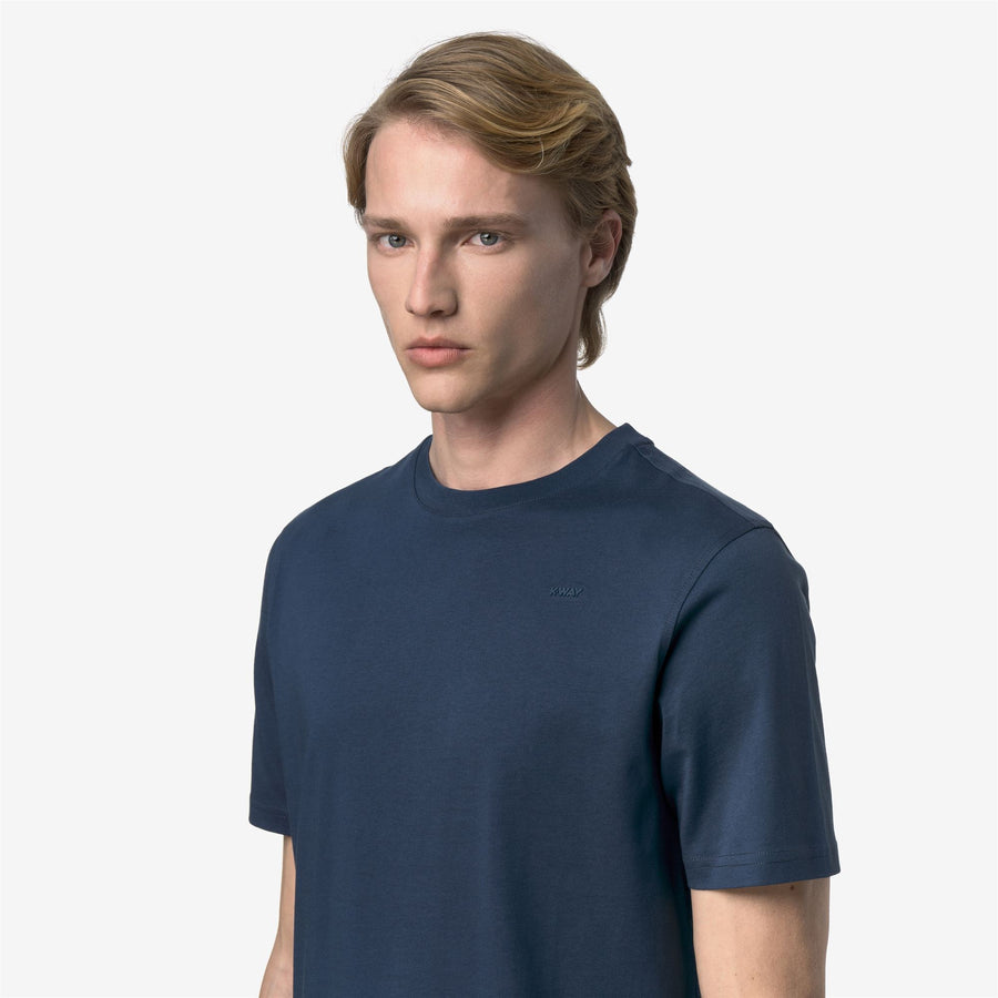 K-WAY T-Shirt girocollo ODOM JERSEY MICROLETTERING